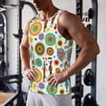 thumbnail image 5 of Pofeuu Beautiful African Womens Print Men's Workout Tank Tops Sleeveless Muscle Gym Shirt Quick Dry-4X-Large, 5 of 7