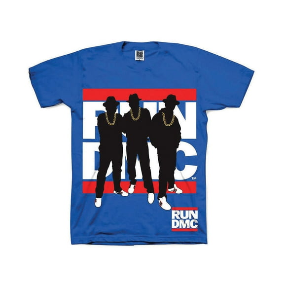 Run DMC Unisex T-Shirt Silhouette (Small)