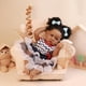 thumbnail image 3 of HOOMAI Lifelike Reborn Baby Dolls with Soft Body African American Realistic Girl Doll 22.8 Inch Best Birthday Gift Set, 3 of 5