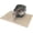 Khaki, variant on PETGLE Cat Litter Mat,34" x 22" Large Silicone Pad for Floor Waterproof Litter Trapping Mat for Scatter Control Soft on Kitty Paws Non-Slip Easy to Clean