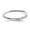 White, variant on 925 Sterling Silver Twisted White Enameled Ring for Women Size 5