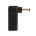 thumbnail image 3 of Charger Angled USB Adapter / Female Type C to Male Connector 4.5 x 3.0mm Plug Black, 3 of 3