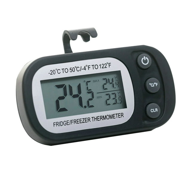 Termómetro Digital Bearachild LCD Pantalla Control Refrigerador Negro