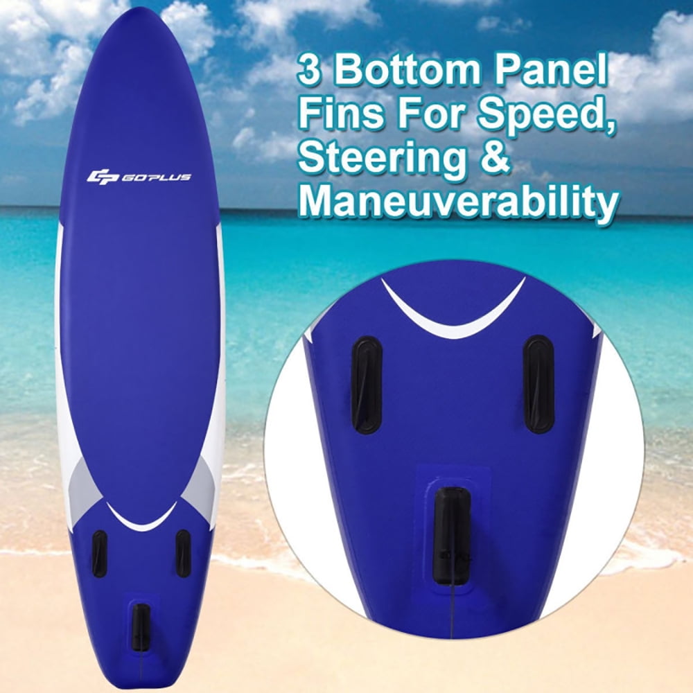 Resenkos Surfboard,Stand Up Paddle Board, 11 Feet Adjustable Inflatable Stand up Paddle SUP Surfboard with Bag
