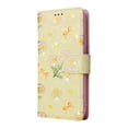 thumbnail image 2 of Compatible avec iPhone 14 Étui Rétro Fleur Dorée en Cuir PU Blocage RFID Portefeuille, 2 of 5