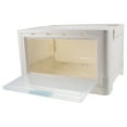 thumbnail image 1 of SUTENGDA Pantry Foldable Single and Double Door Plastic Storage Cabinet Stackable Box, 1 of 8