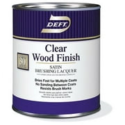 Deft® Clear Wood Finish Brushing Lacquer, Satin