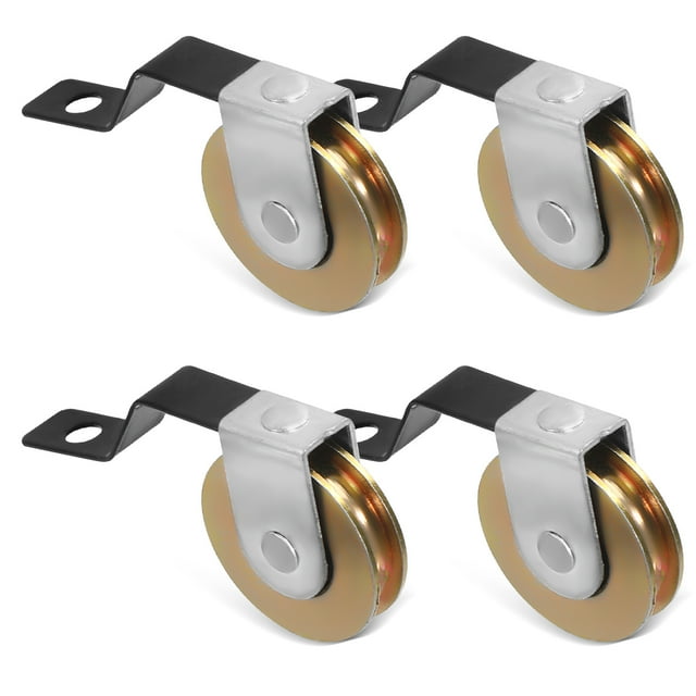 AURARMLET 4Ud Para Puertas Corredizas Con Capacidad De Carga Alta De Manganeso Para Uso En El Hogar