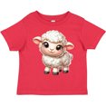 thumbnail image 3 of Inktastic Cute Fluffy Lamb Boys or Girls Toddler T-Shirt, 3 of 5