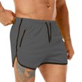 thumbnail image 7 of IROINNID Men's Casual Fitness Elastic Quick-Drying Sports Shorts, 7 of 7