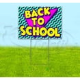 thumbnail image 1 of Fwyp Back To School (18" x 24") Yard Sign, Includes Metal Step Stake, 1 of 6