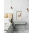 thumbnail image 5 of Floral Flamingo Framed Painting Print, 5 of 6