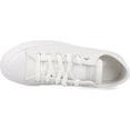 thumbnail image 2 of Converse Chuck Taylor All Star OX Kids' White Leather Shiny Sneakers 5.5, 2 of 3