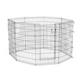thumbnail image 2 of MidWest 8 Panel Black Exercise Pen with MAX Lock Door, 2 of 4