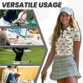 thumbnail image 7 of Binienty Horse Racing His and Hers Matching Outfits with 1/4 Zipper Fashion Casual Golf Shirts for Women and Men Workout Sports Daily Wear ,Athletic Tops for Couples, 7 of 7