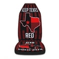 thumbnail image 3 of Keep Texas Red Seat Covers Cars, ​Car Truck SUV 2 Piec, 3 of 5