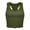Army Green, variant on Ticikt Racerback Crop Tank Top, Women Slim Y2K Yoga Workout Layering Sleeveless Vest,Dark Gray