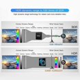 thumbnail image 4 of Android TV Box 4GB RAM 32 ROM Quad-Core 64-bit ARM 2.4G/5G H.265-black, 4 of 5