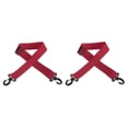 thumbnail image 1 of Uxcell 100cmx3.8cm Ski Carrier Strap, 2 Pack Snowboard Boot Carrying Strap Deep Red, 1 of 7