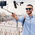 thumbnail image 5 of KOMI Kit de Microphone à Revers, Micro à Condensateur Omnidirectionnel Professionnel Compatible avec iPhone Android Téléphone Intelligent Enregistrement Vidéo Interview YouTube, Micro à Réduction de Bruit (Kit de Microphone), 5 of 5