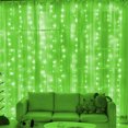 thumbnail image 3 of Christmas Decoration for Home Curtain LED String Lights Remote Control Wedding Fairy Garland Light for Bedroom Outdoor Home, 3 of 5