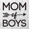 thumbnail image 2 of Mom Of Boys T-Shirt | Special Mom White Tee Gift, 2 of 5