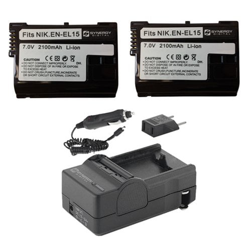 nikon d7200 digital camera accessory kit includes sdenel15 battery sdm 1536 charger