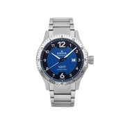 Edox Chronorally 1 Stainless Steel Blue Dial Automatic Men Watch 80094-3NM-BU1