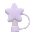 thumbnail image 2 of Tapa de silicona para pajita con forma de estrella, a prueba de polvo, a prueba de fugas, reutilizable y flexible para vasos y botellas de agua. Apta para lavavajillas., 2 of 6