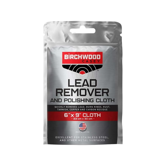 Birchwood Casey Lead Remover and Polishing Cloth