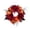 C, variant on Artificial Fall Mini Wreath, 11.02 inch Dahlia Orange Maple Leaf Small Floral Wreath with Twigs, Autumn Decorative Hanging Wreath for Front Door Window Wall, Home Harvest Party Decor, Fall Decor