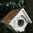 thumbnail image 3 of Home Bazaar Christmas Wren Cottage - Red, 3 of 3