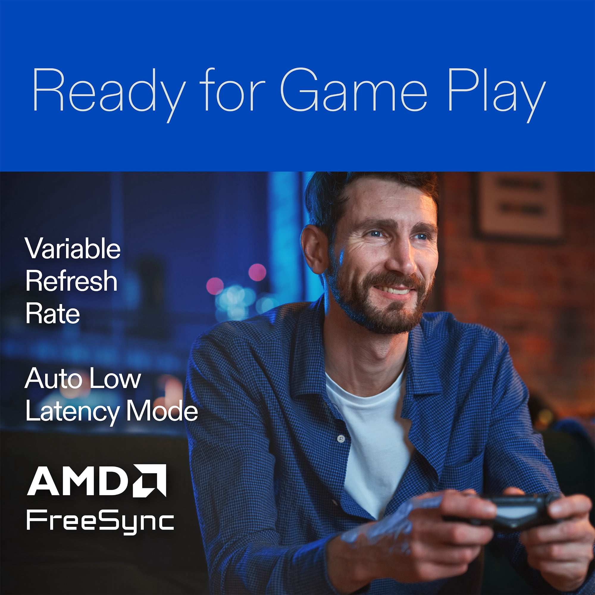 onn 55 in QLED 4K UHD Smart Gaming Google TV, 55SGQP4GSB1