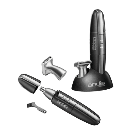 Andis EasyTrim Personal Trimmer Kit, Black, 5-Pieces