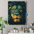 thumbnail image 4 of Qisvanset 12x16 Inch With Frame 2D Flat Wall Art Proverbs Lime Lion Aesthetic Quote Dorm Room Wall Decor, 4 of 8