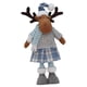 thumbnail image 5 of Figura de muñeca navideña Muñeca navideña de pie Hermosa figura navideña decorativa Alce 18x13x58cm, 5 of 9