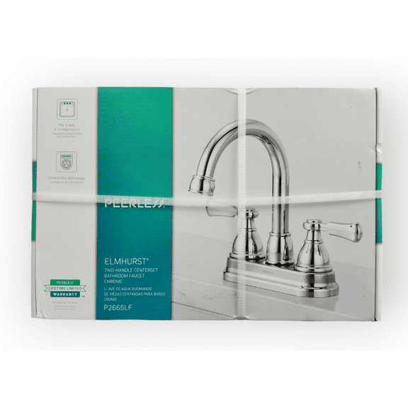 Peerless P2665lf Elmhurst 1 GPM Centerset Bathroom Faucet - Chrome