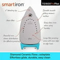 thumbnail image 5 of Oliso Pro Plus Ceramic-Coated Steam Iron, Blue, 5 of 8