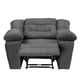 thumbnail image 2 of Sillón Reclinable Mecedora TRINITY Bumers 1 Plaza Gris, 2 of 8