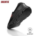 thumbnail image 3 of Jacata Non Slip Work Shoes for Men Arch Support Food Service Chef Slip On Shoes (Mesh Size 9.5), 3 of 6
