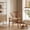 Walnut, variant on MAYEERTY 2-Set Mid-Century Nordic Wishbone Armchairs, Solid Wood with Woven Seat for Kitchen & Dining Room, Walnut