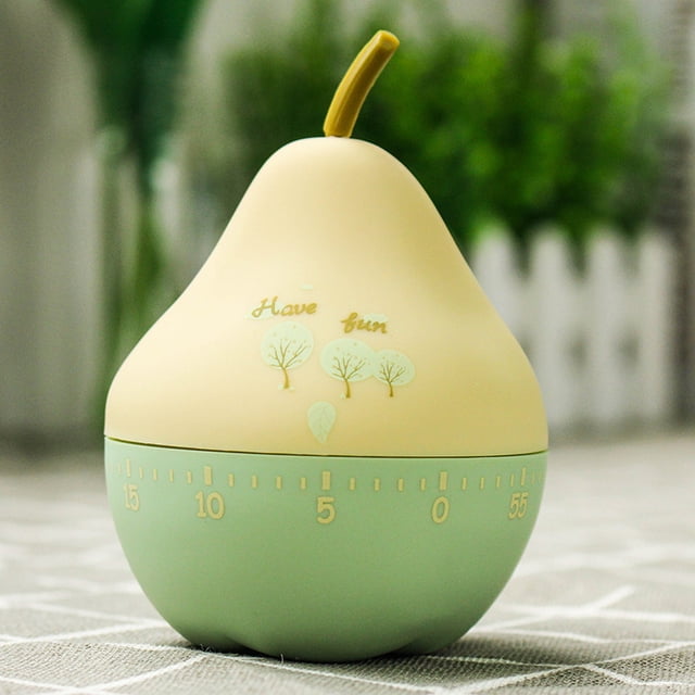 Temporizador de cocina Temporizador de cocina lindo de galletas de frutas - Temporizador de cocina manual elegante - Temporizador mecánico con forma divertida para cocina Cuerda de alarma Oficina en c