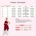 thumbnail image 6 of inlzdz Girls One Shoulder Lyrical Dance Costume Praise Dance Tunic Asymmetrical Worship Church Dress Purple 14, 6 of 6