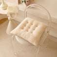 thumbnail image 6 of Extra Thick Non Slip Seat Cushion for Dining Chairs, Soft Polyester Chair Pad for Kitchen Wooden Chairs, Washable Solid Color Home Cushion, 6 of 6