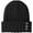Black, variant on Y2K Crochet Cuffed Beanie Cottagecore Quilted Hats Clothing Fairy Core Alt Headwear Accessories