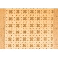 thumbnail image 1 of Ahgly Company Indoor Rectangle Abstract Orange Modern Area Rugs, 3' x 5', 1 of 4