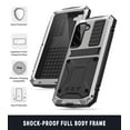 thumbnail image 6 of Casetego for Samsung Galaxy S22 Plus Case,Built in Kickstand Heavy Duty Military Grade Rugged Shockproof Protective Cover,Sliver, 6 of 8