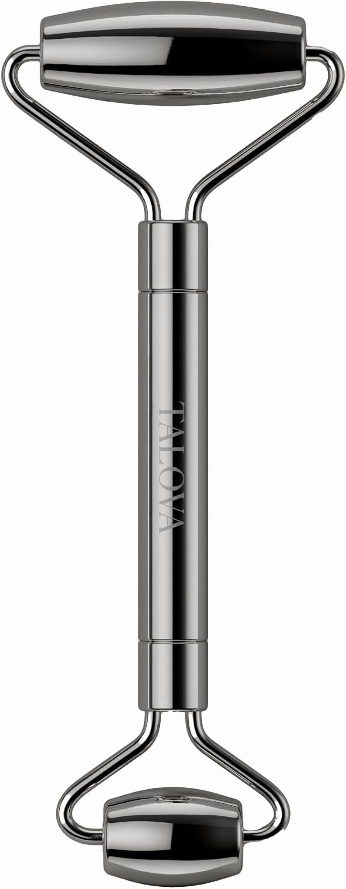 304-Grade Stainless Steel Facial Roller, Face Roller for Eyes, Double Chin, Jawline & Neck, Reduce Puffiness & Improve Wrinkles, Massage Tool for Anti-Aging, Lifting & Lymphatic Drainage