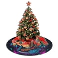 thumbnail image 4 of XMXY Halloween Christmas Tree Skirt, Realidtic Evil Sins Holiday Party Indoor Decorations Ornaments, 30 Inch, 4 of 5