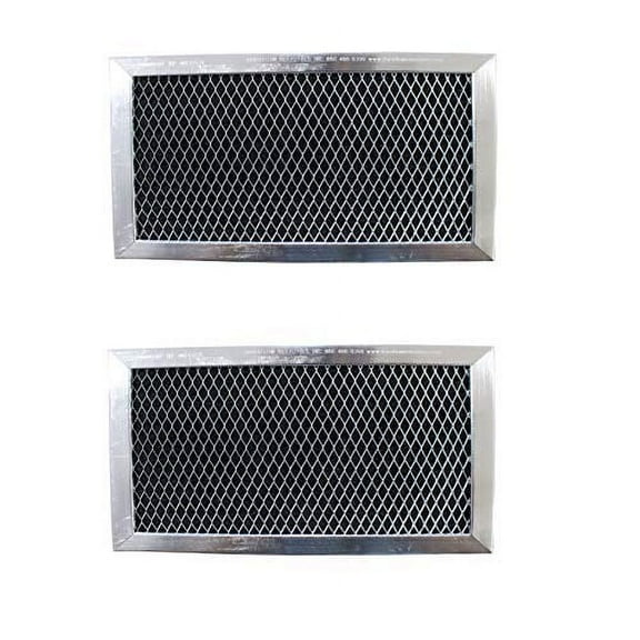 Replacement Carbon Filters compatible with GE: WB02X10956 , JX81H , WB02X11544, Samsung: DE63-00367D, DE63-30016D Frigidaire: 5304453397 (2-Pack)